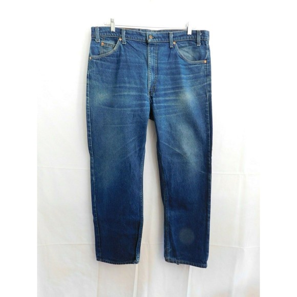 Levi's Jeans 40 Men's Orange Tab Zipper Fly Jeans Size 40 x 30 - Picture 8 of 10